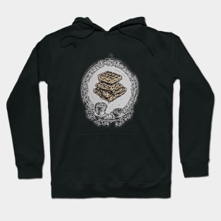 Waffles Vintage Japanese Since Established Hoodie